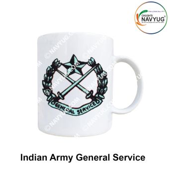 Army Mug (Service) Regiments |Indian Army-Military Mug Souvenir Gift-General Service