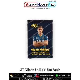 GT Glenn Phillips Fan Patch - Must Have For True Fans! : ArmyNavyAir.com