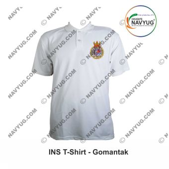 Indian Navy INS Gomantak T-shirt : ArmyNavyAir.com