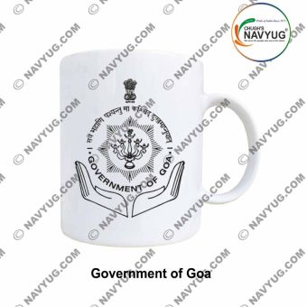 All States Government Mugs |Indian State-Union Territories Government Souvenir-Gift Mugs-Goa