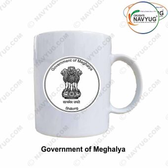 All States Government Mugs |Indian State-Union Territories Government Souvenir-Gift Mugs-Meghalaya