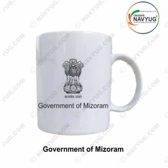 All States Government Mugs |Indian State-Union Territories Government Souvenir-Gift Mugs-Mizoram