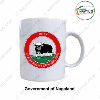 All States Government Mugs |Indian State-Union Territories Government Souvenir-Gift Mugs-Nagaland