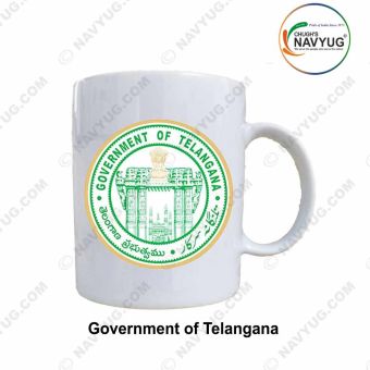 All States Government Mugs |Indian State-Union Territories Government Souvenir-Gift Mugs-Telangana