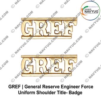 BRO-GREF Uniform Shoulder Title Badge : ArmyNavyAir.com