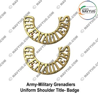 Grenadiers Shoulder Title Badge : ArmyNavyAir.com