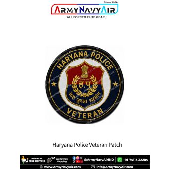 Haryana Police Veteran Patch