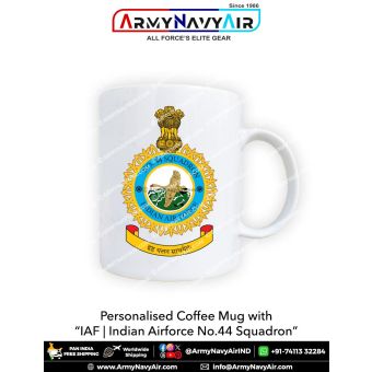 Personalised IAF Indian Air Force No 44 Squadron Mug : ArmyNavyAir.com