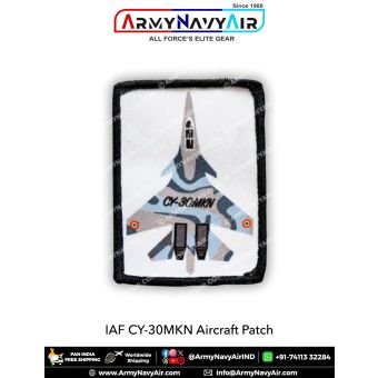 IAF Indian Air Force CY-30MKN Aircraft Patch : ArmyNavyAir.com
