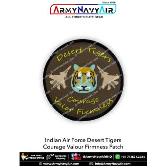 Desert Tigers Courage Valour Firmness Patch : ArmyNavyAir.com