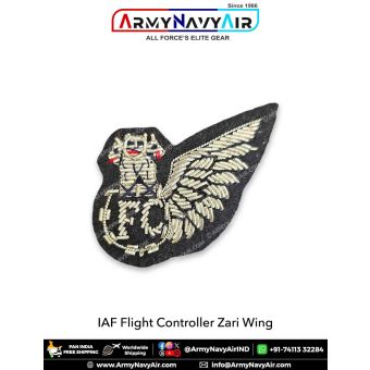 IAF | Indian Air Force Flight Controller (FC) Zari Wings