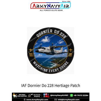 Indian Air Force Dornier Do 228 Heritage Patch