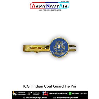 Indian Coast Guard Tie Pin : ArmyNavyAir.com