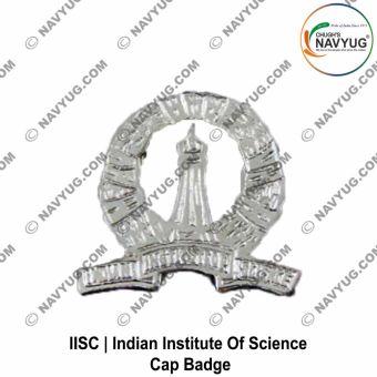 IISC Indian Institute Of Science Cap Badge : ArmyNavyAir.com