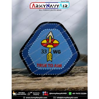 33 Wing True To Aim Patch : ArmyNavyAir.com