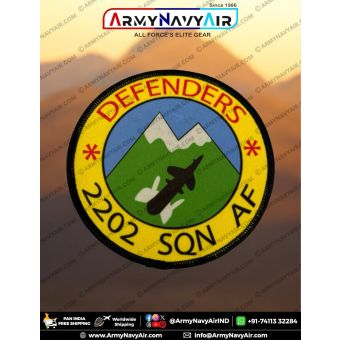 Defenders 2202 SQN AF Patch : ArmyNavyAir.com