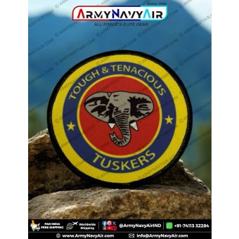 Tuskers Touch Tenacious Patch : ArmyNavyAir.com