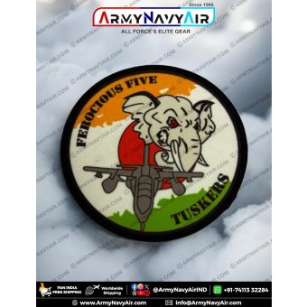 Tuskers Ferocious Five Patch : ArmyNavyAir.com
