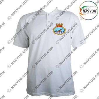 Personalised Indian Navy T-Shirt INS Khanderi : ArmyNavyAir.com