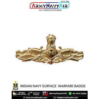 Indian Navy Surface Warfare Badge | ArmyNavyAir.com