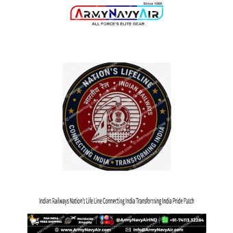 Indian Railways Pride Patch | Nation's Lifeline
