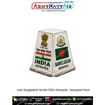 Indo-Bangladesh Border Pillar Petrapole-Benapole Patch