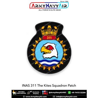 Indian Navy INAS 311 The Kites Squadron Patch