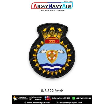 Indian Navy INS 322 Patch