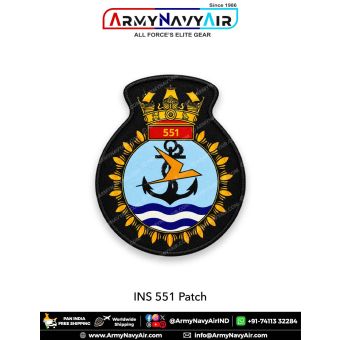 Indian Navy INS 551 Patch