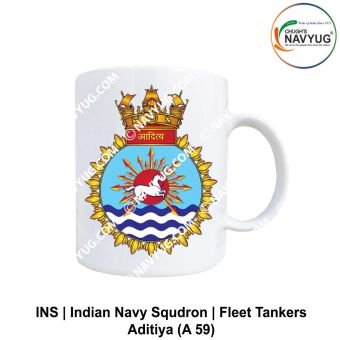 Personalised Indian Navy INS Aditya Mug : ArmyNavyAir.com