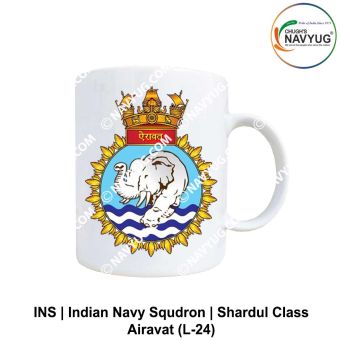 Navy Shardul Class Mug |Indian Navy (Landing Ship Tank (Large) Souvenir Gift-Airavat (L-24)