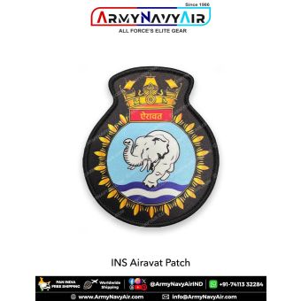 Indian Navy INS Airavat Patch