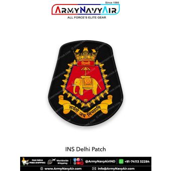 Indian Navy INS Delhi Patch