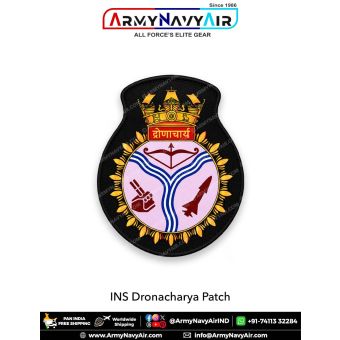 Indian Navy INS Dronacharya Patch