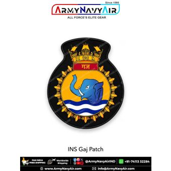 Indian Navy INS Gaj Patch