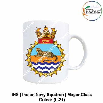 Navy Kumbhir Class Mug |Indian Navy ( Landing Ship Tank (M) ) Souvenir Gift-Guldar (L-21)