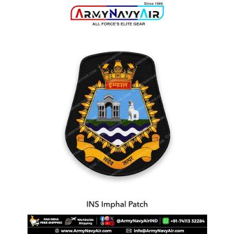 Indian Navy INS Imphal Patch