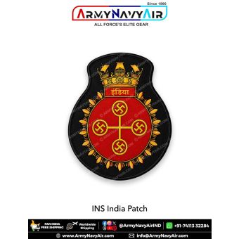 Indian Navy INS India Patch