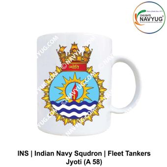 Personalised Indian Navy INS Jyoti Mug : ArmyNavyAir.com