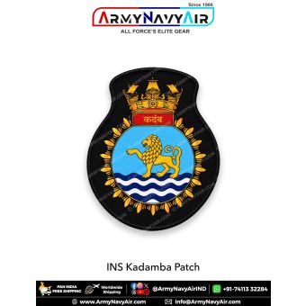 Indian Navy INS Kadamba Patch
