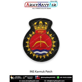 Indian Navy INS Karmuk Patch