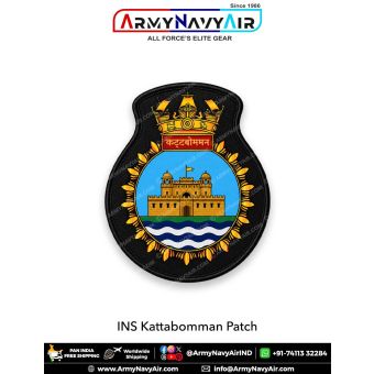 Indian Navy INS Kattabomman Patch