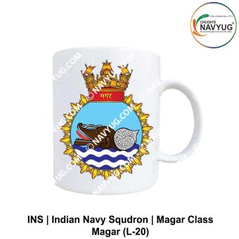 Navy Magar Class Mug |Indian Navy Landing Ship Tank Souvenir Gift-Magar (L-20)