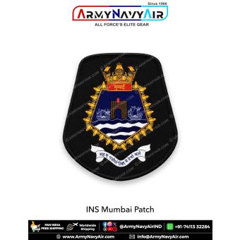 Indian Navy INS Mumbai Patch