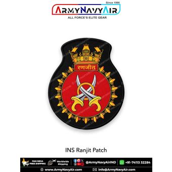 Indian Navy INS Ranjit Patch