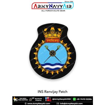 Indian Navy INS Ranvijay Patch