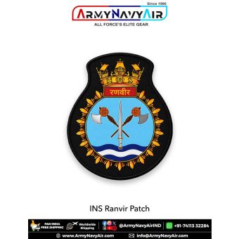 Indian Navy INS Ranvir Patch