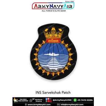 Indian Navy INS Sarvekshak Patch