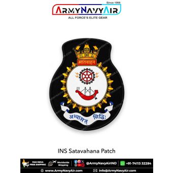 Indian Navy INS Satavahana Patch