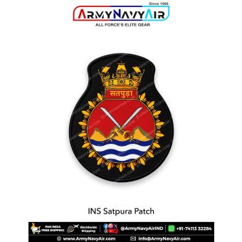 Indian Navy INS Satpura Patch
